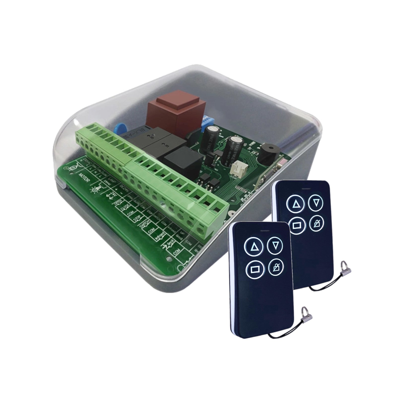 Centralina Universale Per Cancelli Scorrevoli - Scheda Di Controllo Con 2 Telecomandi, Adatta A Tutte Le Marche - Foto 10