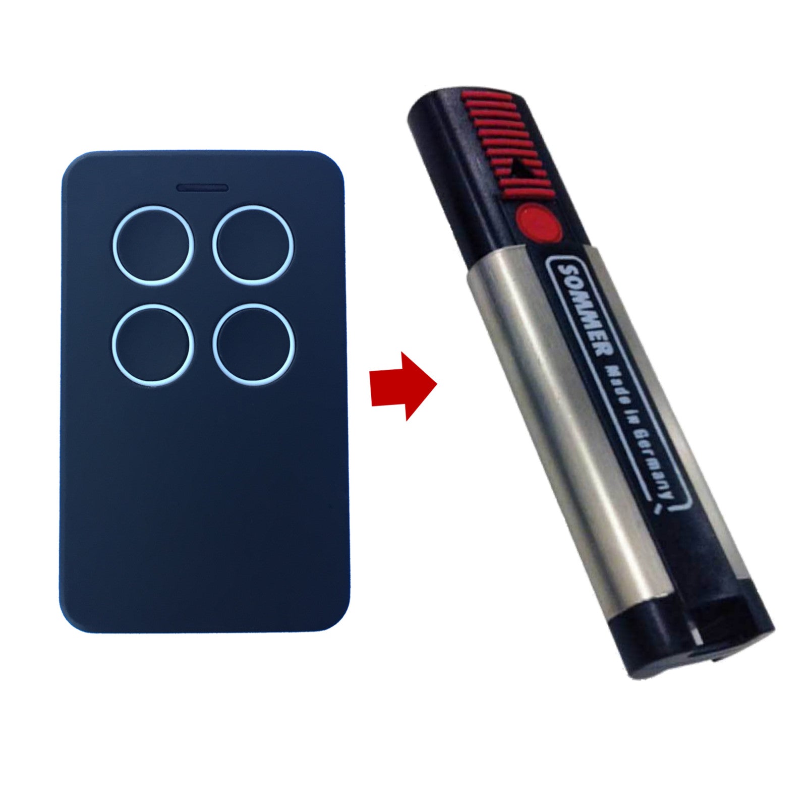 Telecomando Cancello Compatibile Con Sommer 4020 Tx3 868 E 434 Mhz Rol telecomando-cancello-compatibile-con-sommer-4020-tx3-868-e-434-mhz-rol