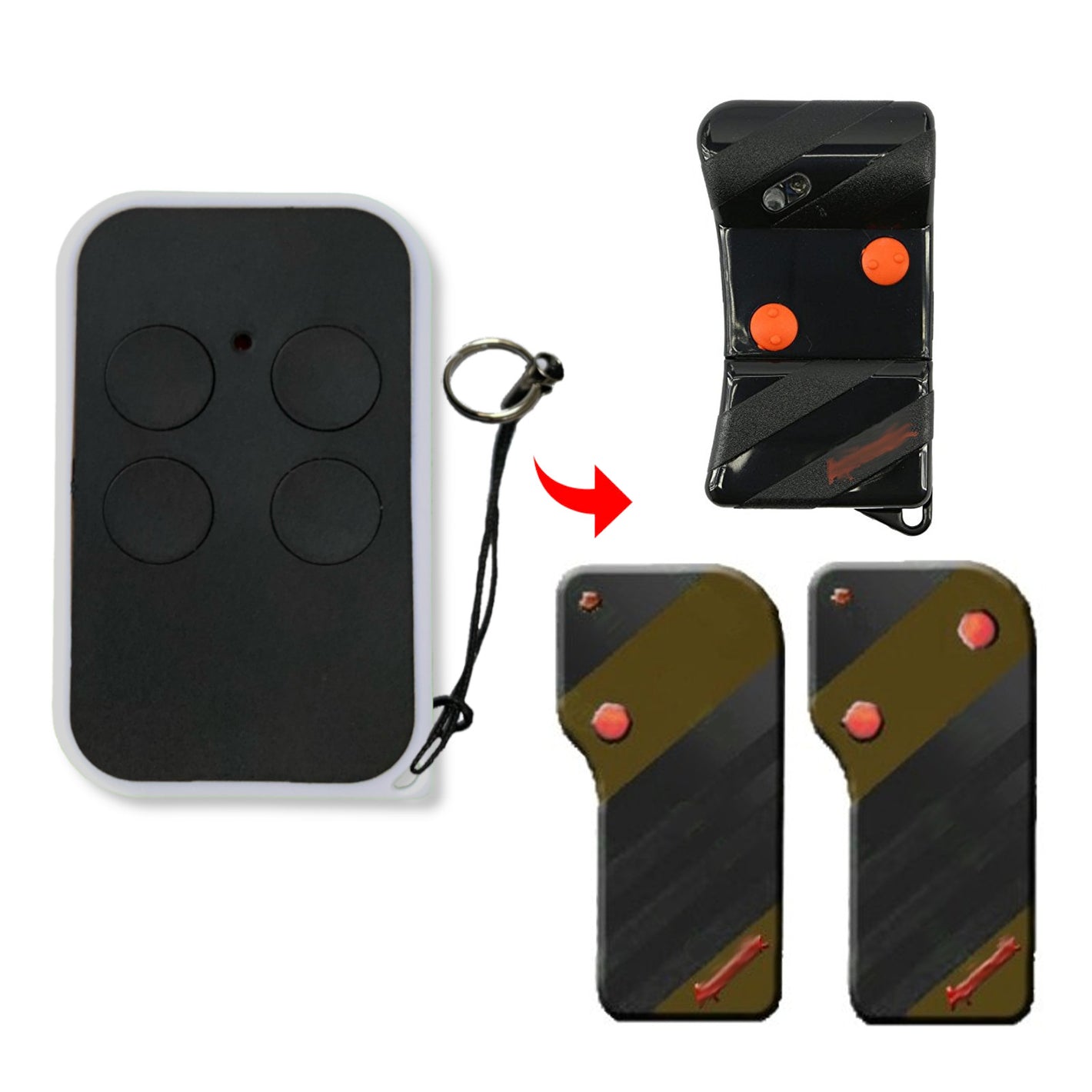Telecomando compatibile con APRIMATIC TG2M TG1 V TG2 V per cancello garage