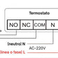 CRONOTERMOSTATO WIFI DOMYNO CON APP ALEXA GOOGLE TERMOSTATO DA PARETE O BOX 503