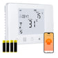 domyno CRONOTERMOSTATO WIFI A BATTERIE PROGRAMMABILE SMARTPHONE APP ALEXA TERMOSTATO CALDAIA DA PARETE O BOX 503