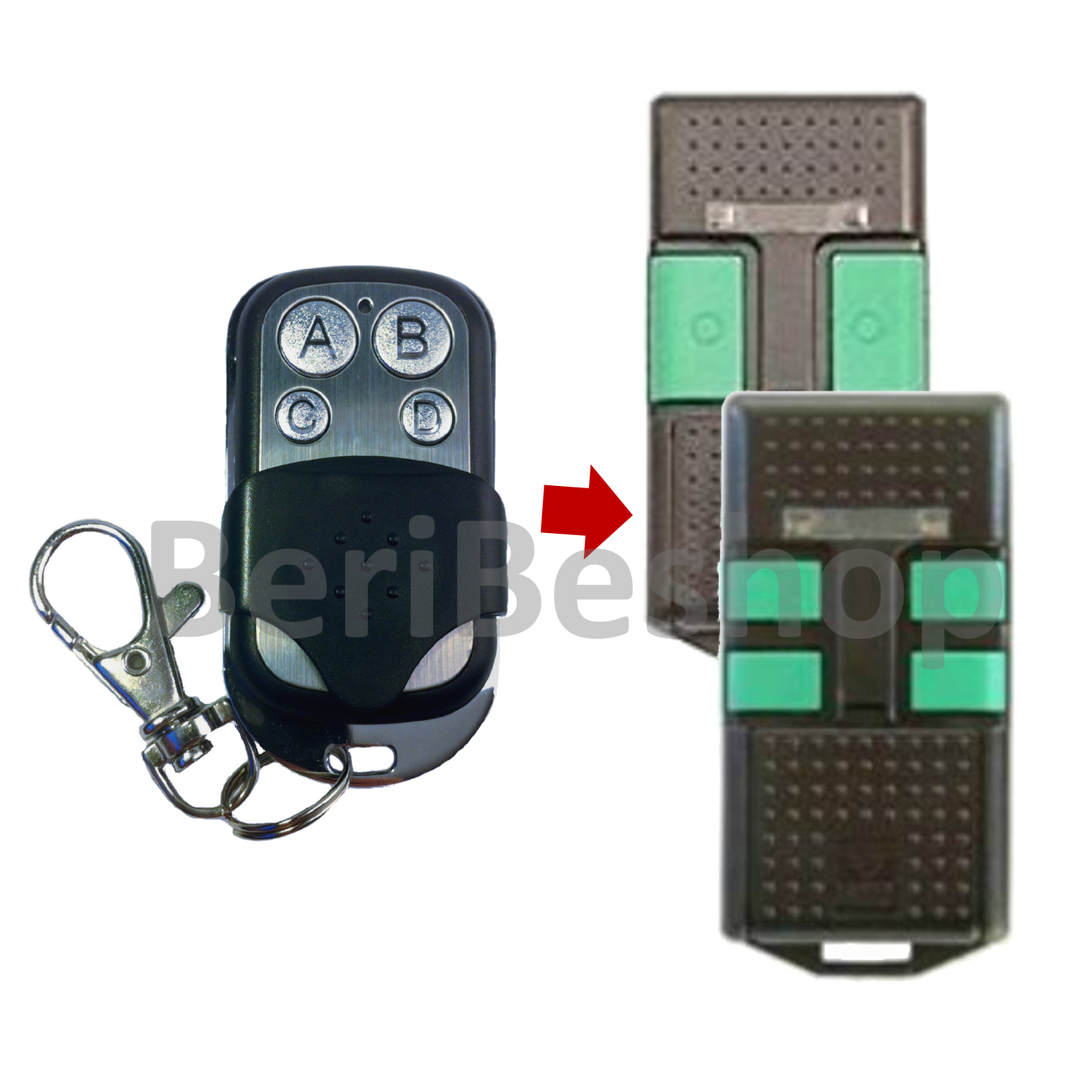 TELECOMANDO COMPATIBILE CARDIN S467 TX2 TX4