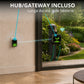 Timer Irrigazione Wi-Fi Smart 2 Vie domyno GRT201R con Hub RF