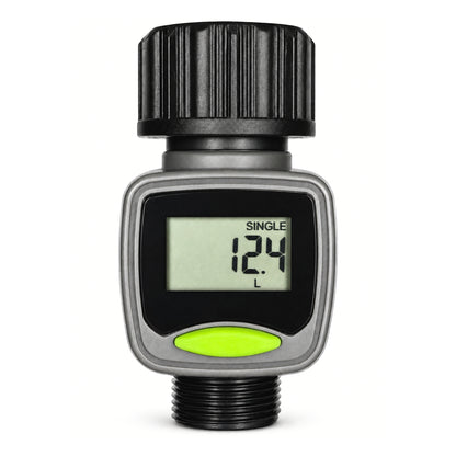 Contatore acqua digitale meter misuratore flusso irrigazione domyno