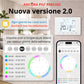 CRONOTERMOSTATO WIFI DOMYNO CON APP ALEXA GOOGLE TERMOSTATO DA PARETE O BOX 503