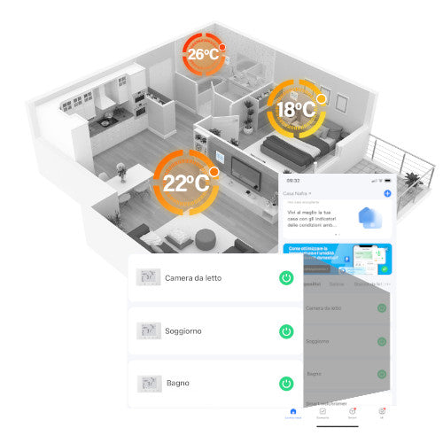 Cronotermostato WiFi Intelligente - Controllo Da App, Alexa E Google Home, Programmable Per Caldaia - Foto 6